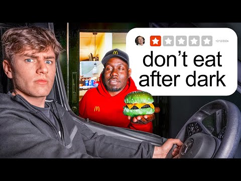 I Tested 1-Star Drive Thrus After Midnight
