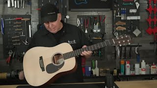 Video thumbnail for Martin D Jr E Dreadnought Acoustic Close Look by Phillip McKnight