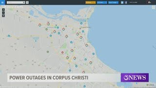 Power outage affects 3,625 AEP Texas customers in Corpus Christi