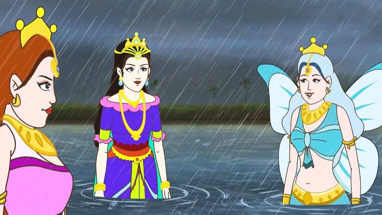 তিন পরীর গল্প | রূপকথার গল্প - Rupkothar Golpo | Bangla Cartoon | Bengali Fairy Tales