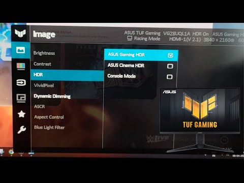 How to enable Console Mode in ASUS TUF Gaming Monitor for PS5 / XBOX Series