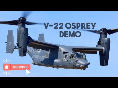 USAF CV-22B Osprey DEMO at RIAT-2022 #demo #riat2022