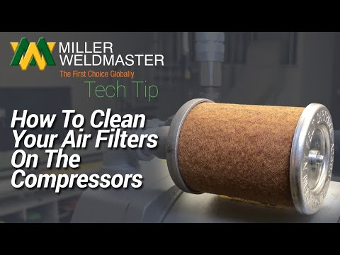 How To Clean your Air Filters on the Compressors