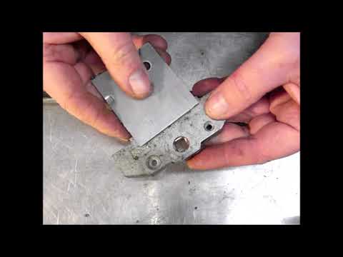 Toller Einfall Schneckengetriebe  gebrochen neue Befestigung Video 2142  Schlosserei Oldorf