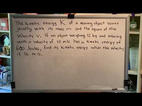 Constructing A Model Using Variation Part 8