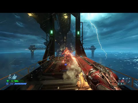 Doom Eternal - UAC Atlantica Facility - The Ancient Gods:  Part 1 Walkthrough | Nightmare