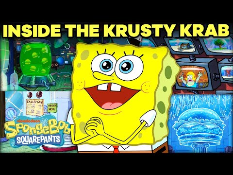 クラスティ・クラブの全部屋を探検!  | スポンジ・ボブ (Exploring Every Room Inside the Krusty Krab ?  | SpongeBob)