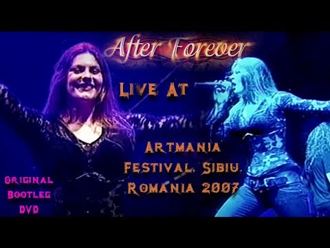 After Forever Live At Artmania Festival, Sibiu, Romania (2007) Original Bootleg DVD