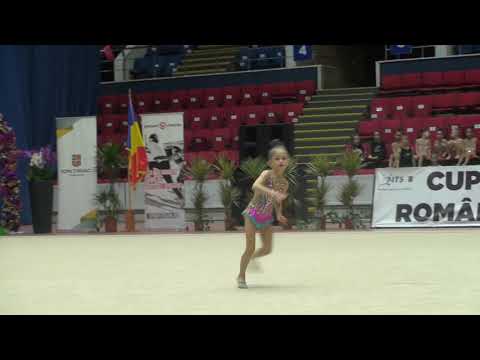 Petra Cristescu ACS Transilvania Brasov WA Young Gymnasts Level 6 YO Rhythmic Romania Cup 2019