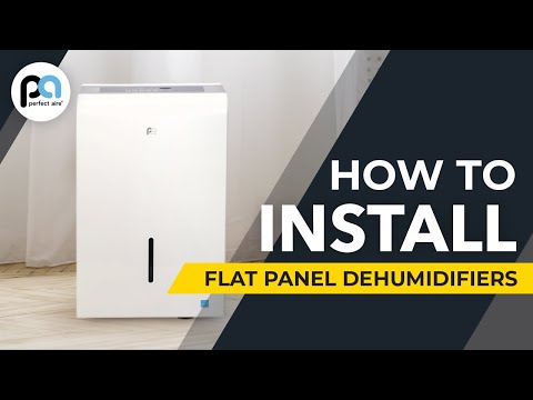 Perfect Aire Flat Panel Energy Star Dehumidifiers | 3PFD22, 3PFD35, 3PFD50