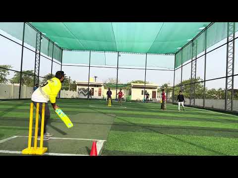Caught off the roof is not out — turf cricket