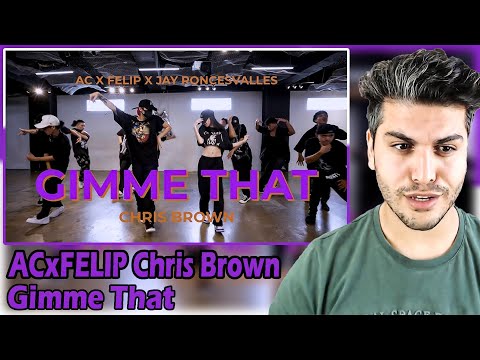 ACxFELIP Chris Brown - ‘Gimme That’ / Jay Roncesvalles Choreography REACTION | TEPKİ
