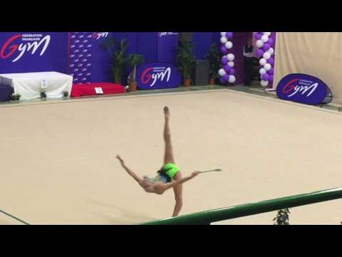 Championnat de France Elite senior 2017 - Kseniya Moustafaeva massues