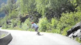 preview picture of video 'Longboard Skjeggedal 2013'