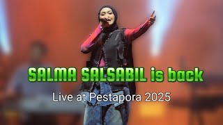 Download lagu SALMA SALSABIL live at Pestapora 6 sept 2025 mp3