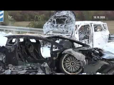 Hofheim, Hessen: Untersuchungshaft nach tödlichem  Raser-Unfall auf A66 - Unbeteiligte Frau stirbt