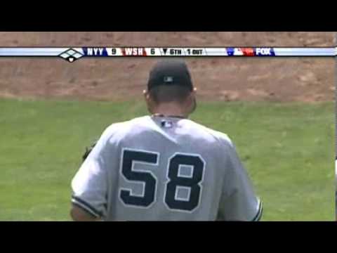 T.J. Beam's MLB debut with the New York Yankees June 17, 2006