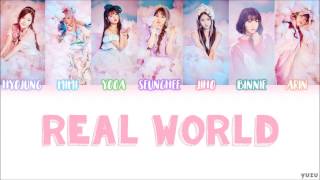 OH MY GIRL (오마이걸) - REAL WORLD (Color Coded Lyrics) [HAN/ROM/ENG]