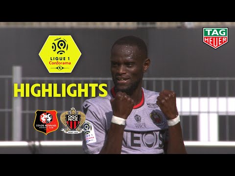 Stade Rennais FC - OGC Nice ( 1-2 ) - Highlights - (SRFC - OGCN) / 2019-20