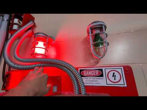 Ghostbusters Containment Unit Build - Push Button Wiring Test