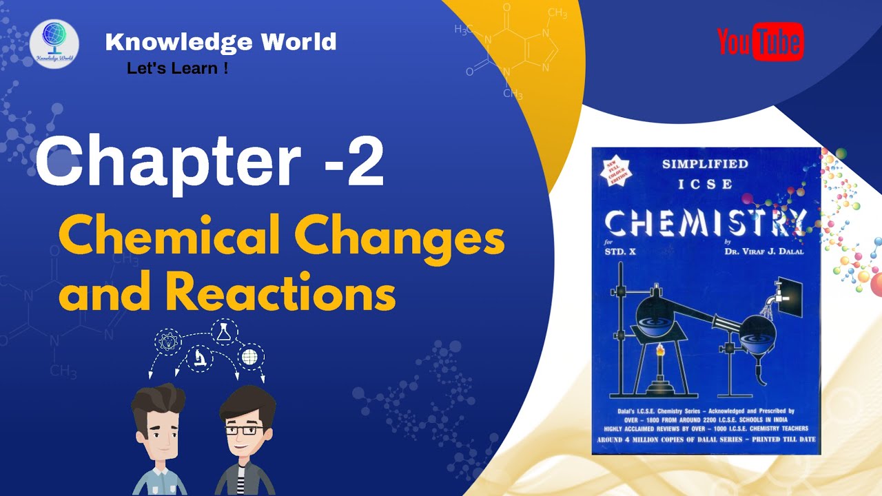 Chemical Changes and Reactions - Class 9 Chemistry | Chapter - 2 | ICSE | Knowledge World ||