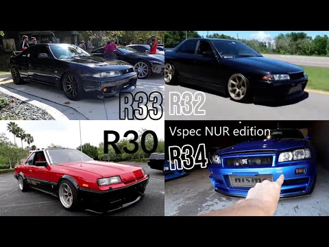 BEST OF NISSAN SKYLINE COMPILATION! // BEST MOMENTS!!