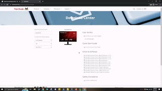 How to install any ViewSonic monitor display drivers