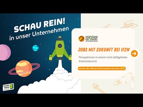 SCHAU REIN! 2023 bei IFZW | Woche der offenen Unternehmen Sachsen