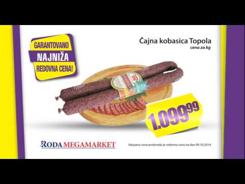 RODA - Garantovano najniža cena - 9.10.2014.