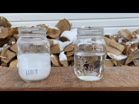 Wissenschaft zu Hause – Der Mpemba-Effekt