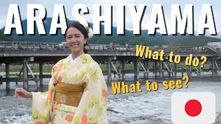 🇯🇵 KYOTO Vlog l HOW to spend your day in ARASHIYAMA