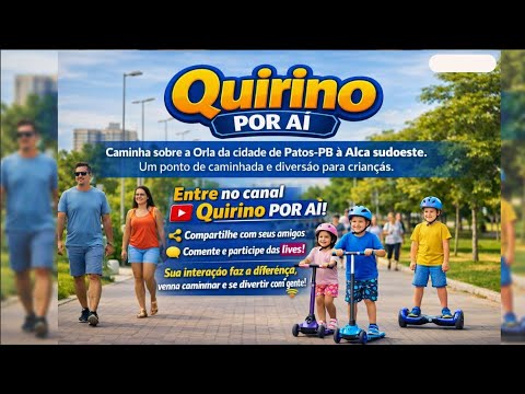 Caminhando sobre a Alça Sudeste Patos-Pb #patos #paraiba #orla #caminhada