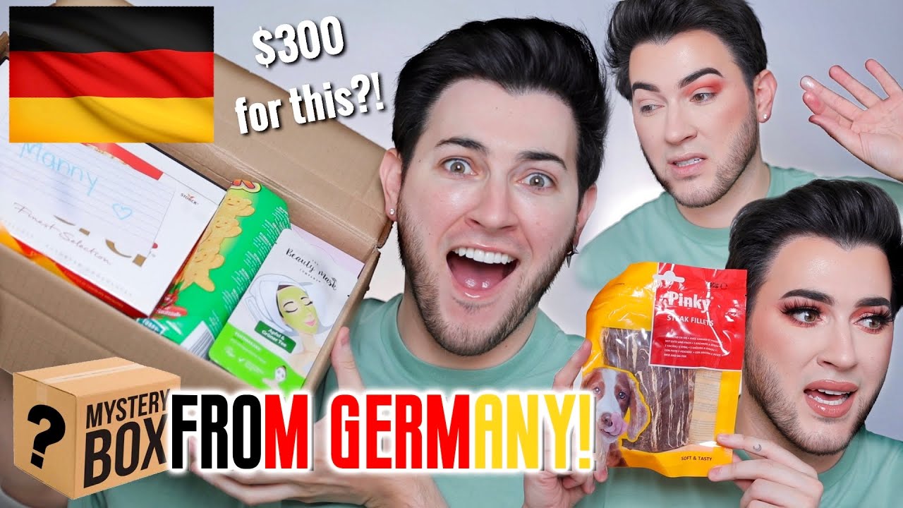 I PAID a FAN 300 TO MAKE ME A MAKEUP MYSTERY BOX. Germany Edition!