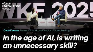 In the age of AI, is writing an unnecessary skill?│Cody Keenan
