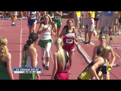Finals Girls 2A 4X800 Meter Relay