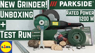 Parkside Angle Grinder | Unboxing, Testing & First Impressions
