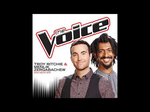 Troy Ritchie & Menlik Zergabachew | Maneater | Studio Version | The Voice 7
