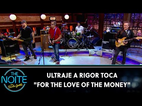 Ultraje A Rigor toca "For The Love Of The Money" - O'Jays | The Noite (10/04/23)