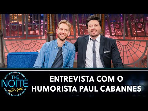 Interview with French comedian Paul Cabannes | The Noite (September 30, 2022)