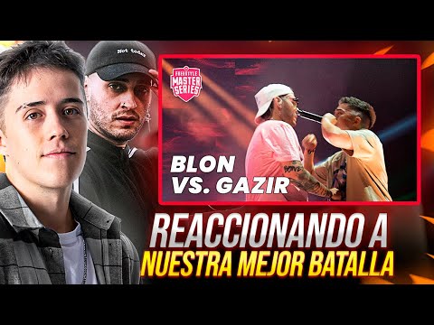 GAZIR and BLON react to THEIR BEST FMS BATTLE EVER!