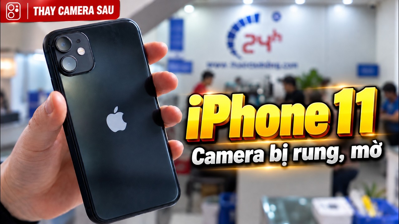 Video Thay camera iPhone 11