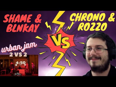Reazione Urban Jam 2vs2 - Shame & Blnkay VS Chrono & Rozzo - Quarti Di Finale