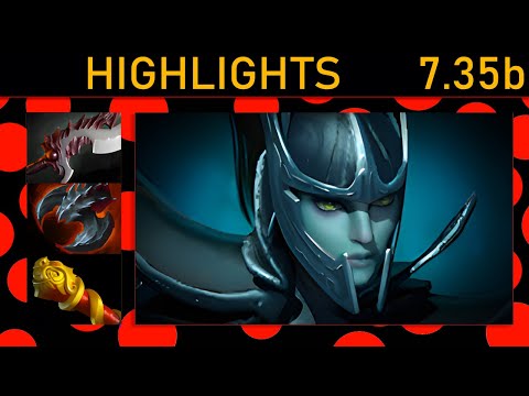 ⭐Phantom Assassin 20+ Kills! Carry Highlights 7.35b - Dota 2 Top MMR