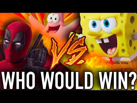 Spongebob VS. Deadpool! Who Would Win? | Butch Hartman