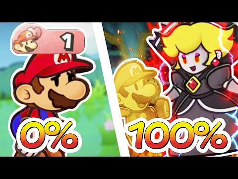 I Played 100% of Paper Mario the Thousand Year Door Remake