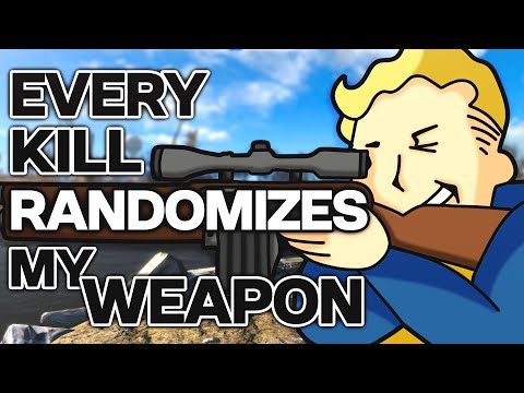 Fallout 4, But Every Kill Randomizes My Weapon...