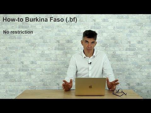 How to register a domain name in Burkina Faso (.bf)