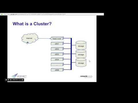 What's a cluster?