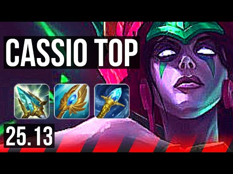 CASSIOPEIA vs YASUO (TOP) | EUW Challenger | 25.13