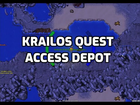 Krailos quest - Acess to depot (needed for The Cradle of Monsters Quest)